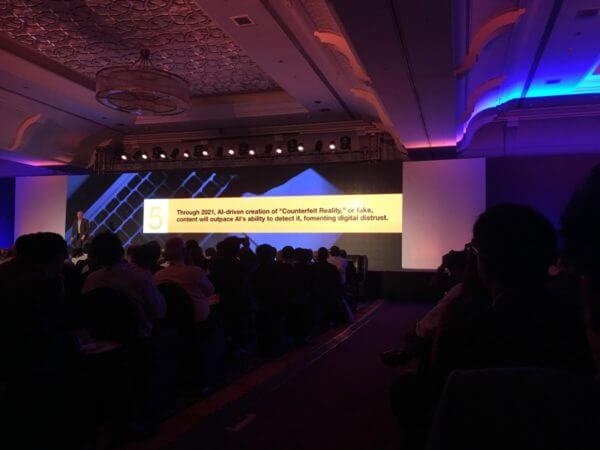 Speech at the Gartner Symposium in India